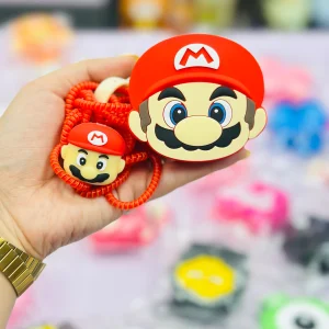 محافظ شارژر 4 تکه طرح سوپر ماریو Super Mario
