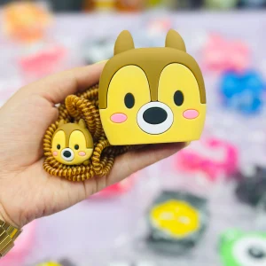محافظ شارژر 4 تکه روباه کیوت Cute Fox