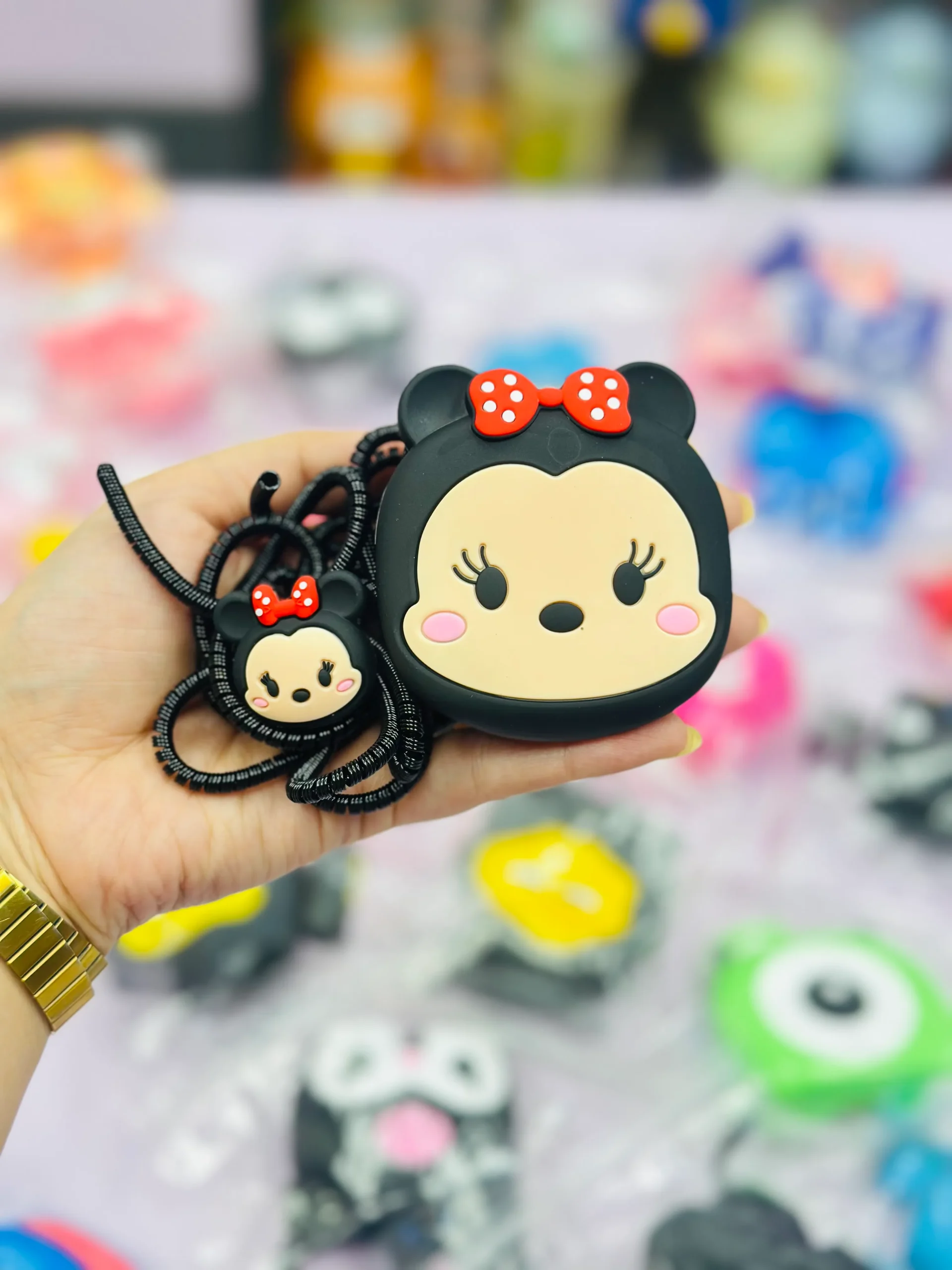 محافظ شارژر 4 تکه مینی موس Cute