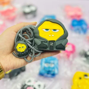 محافظ شارژر 4 تکه طرح باب اسفنجی Sponge Bob