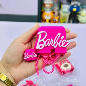 محافظ شارژر 4 تکه طرح باربی Barbie