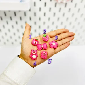 استیکر برجسته کیوت قرمز کد 346