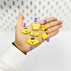 استیکر برجسته کیوت زرد کد 347