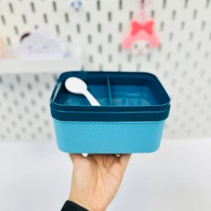 ظرف غذای دو طبقه استیل سینمارول کد 350