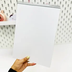 دفتر نقاشی وایت‌برد دار 40 برگ دختر کیوت کد 258
