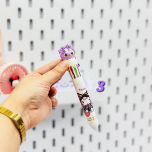 خودکار 10رنگ کرومی کیوت کد 516