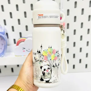 فلاسک و تراول ماگ درب فنجونی پاندا برند دیلر Diller کد 605