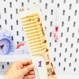 شانه فانتزی دندانه درشت کد 616