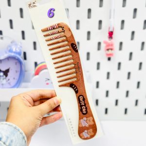 شانه فانتزی دندانه متوسط کد 615