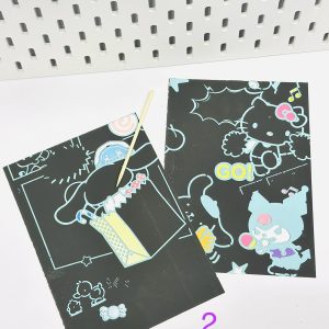 نقاشی خراشیدنی ( اسکرچ ) کرومی و دوستان کد 567