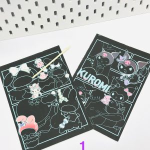 نقاشی خراشیدنی ( اسکرچ ) کرومی و دوستان کد 567