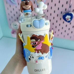 تراول ماگ اورجینال دو حالته دور سیلیکون PUPPY برند دیلر DILLER کد 673