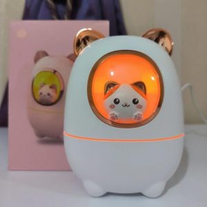 دستگاه بخور گربه کیوت سفید کد 704