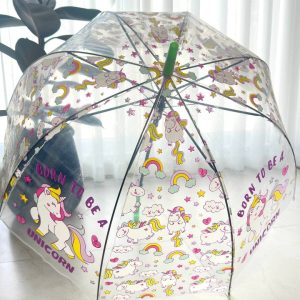 چتر فانتزی شفاف یونیکورن کد 715
