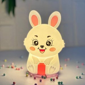 چراغ خواب سیلیکونی خرگوش کیوت کد 742